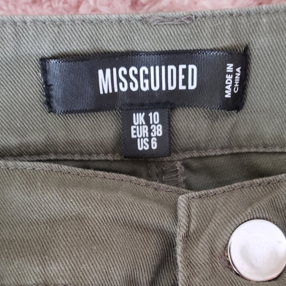 NWOT Khaki Cargo Pants / Army Joggers - Picture 4 of 5